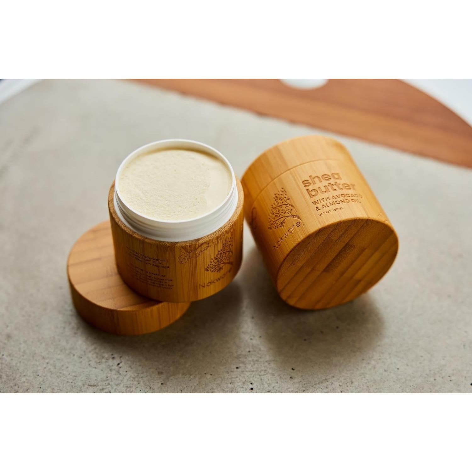 Manteca de Karité Cruda Nokware 100ml con Aguacate y Almendra