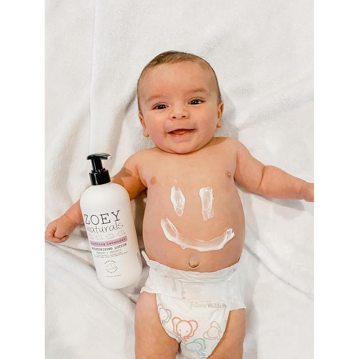 Loción Hidratante de Lavanda Absolutamente Natural 500 ml - Hipoalergénica para Bebés