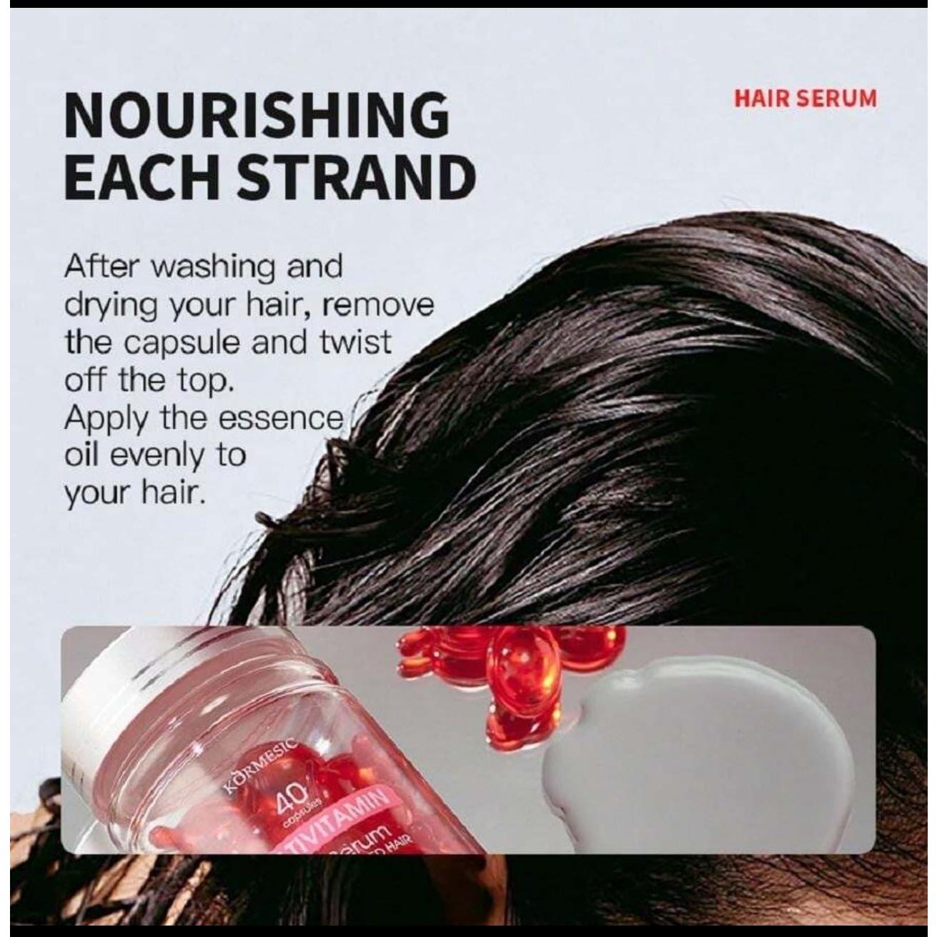 Suero Multivitaminas para el Cabello Bali Secret 40 Cápsulas