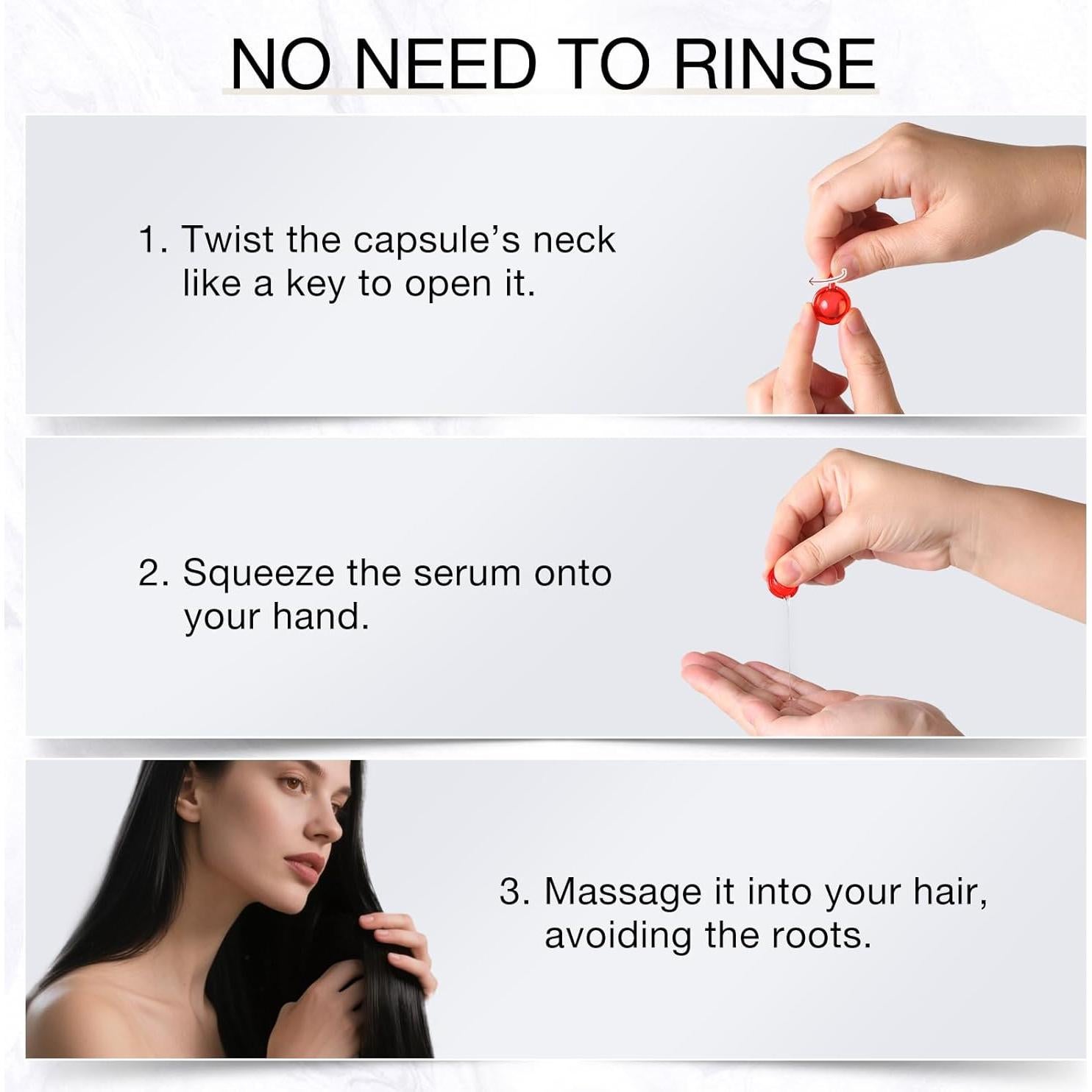 Suero Capilar HUSSELL Secreto de Bali - 12 Cápsulas Viaje