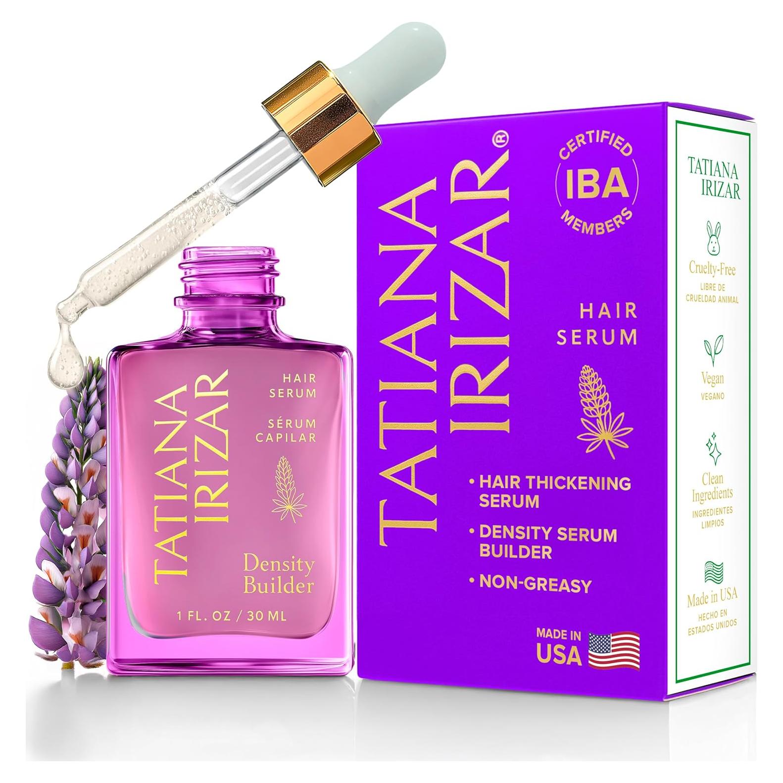 Suero Engrosador de Cabello Tatiana Irizar 30ml - Biotina y Argán