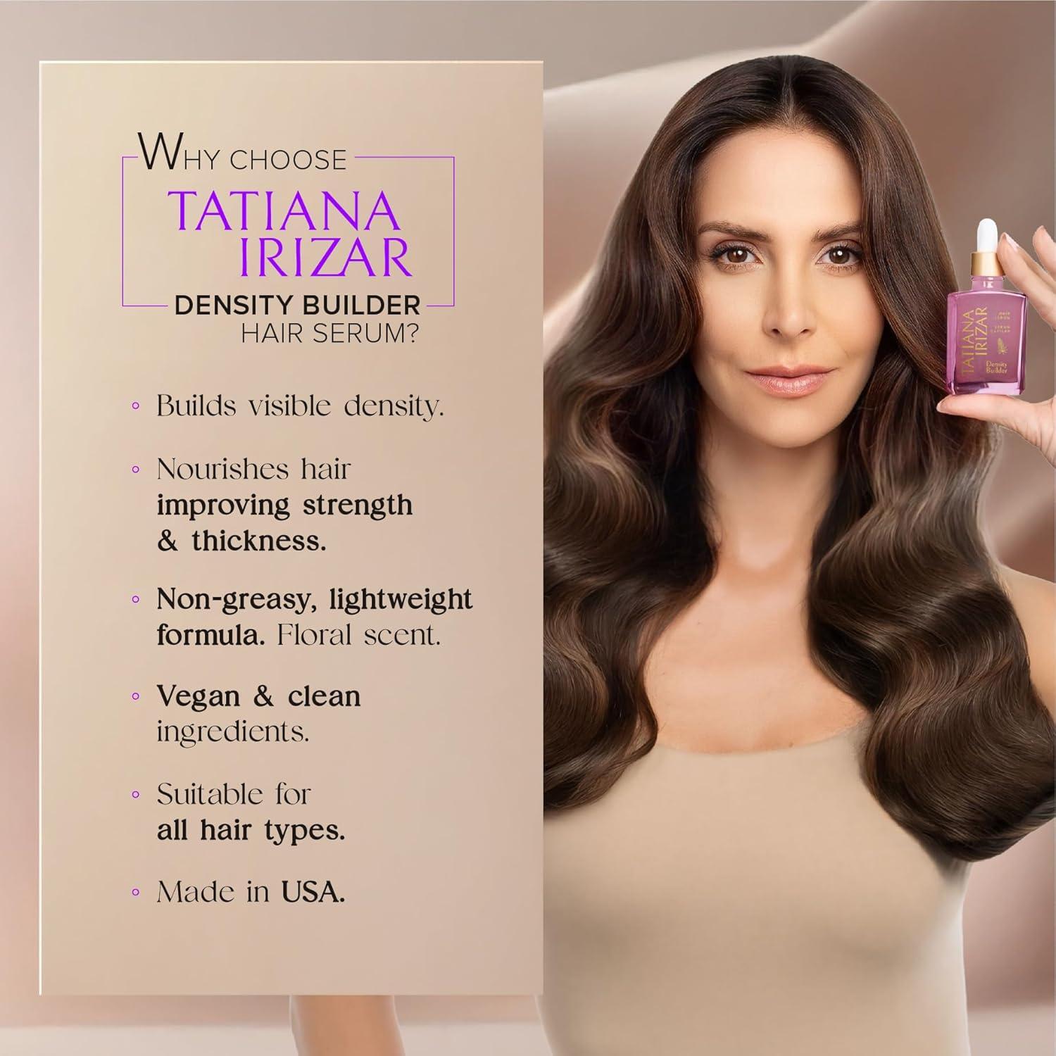 Suero Engrosador de Cabello Tatiana Irizar 30ml - Biotina y Argán
