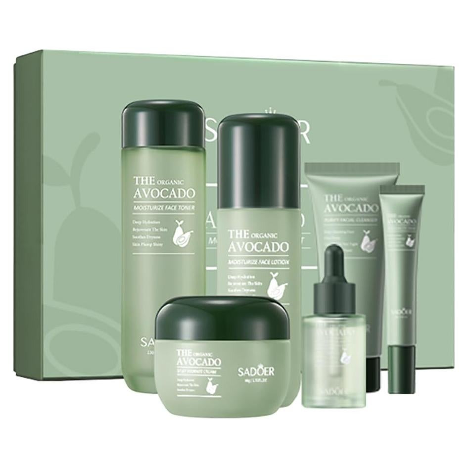 Kit de Cuidado de Piel de Aguacate Petansy - Hidratante Antienvejecimiento