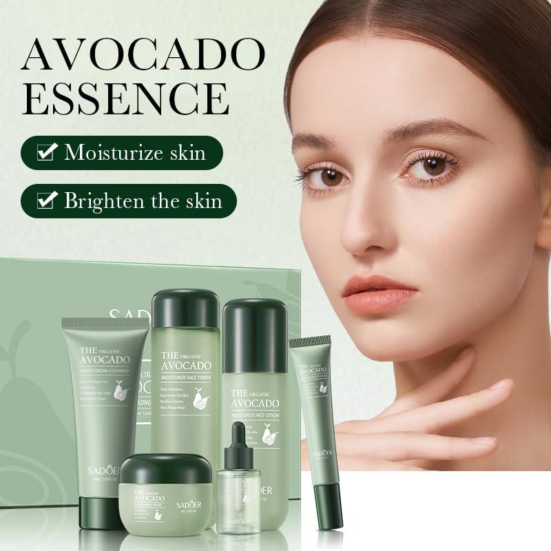 Kit de Cuidado de Piel de Aguacate Petansy - Hidratante Antienvejecimiento
