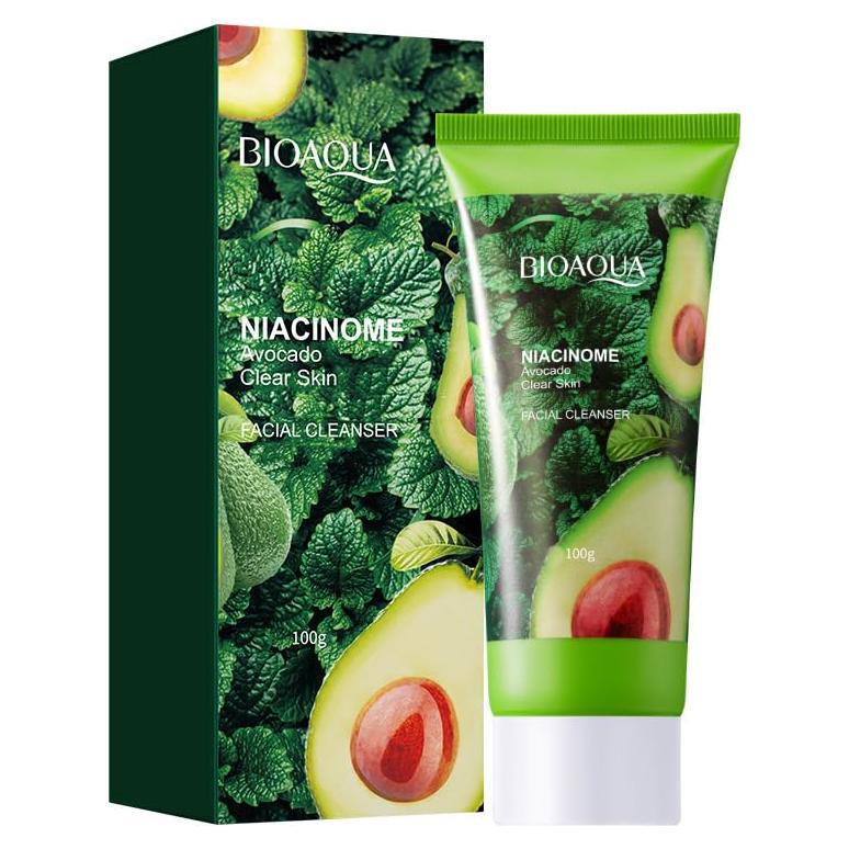 Limpiador Facial Espuma Densa BIOAQUA Aguacate 100g