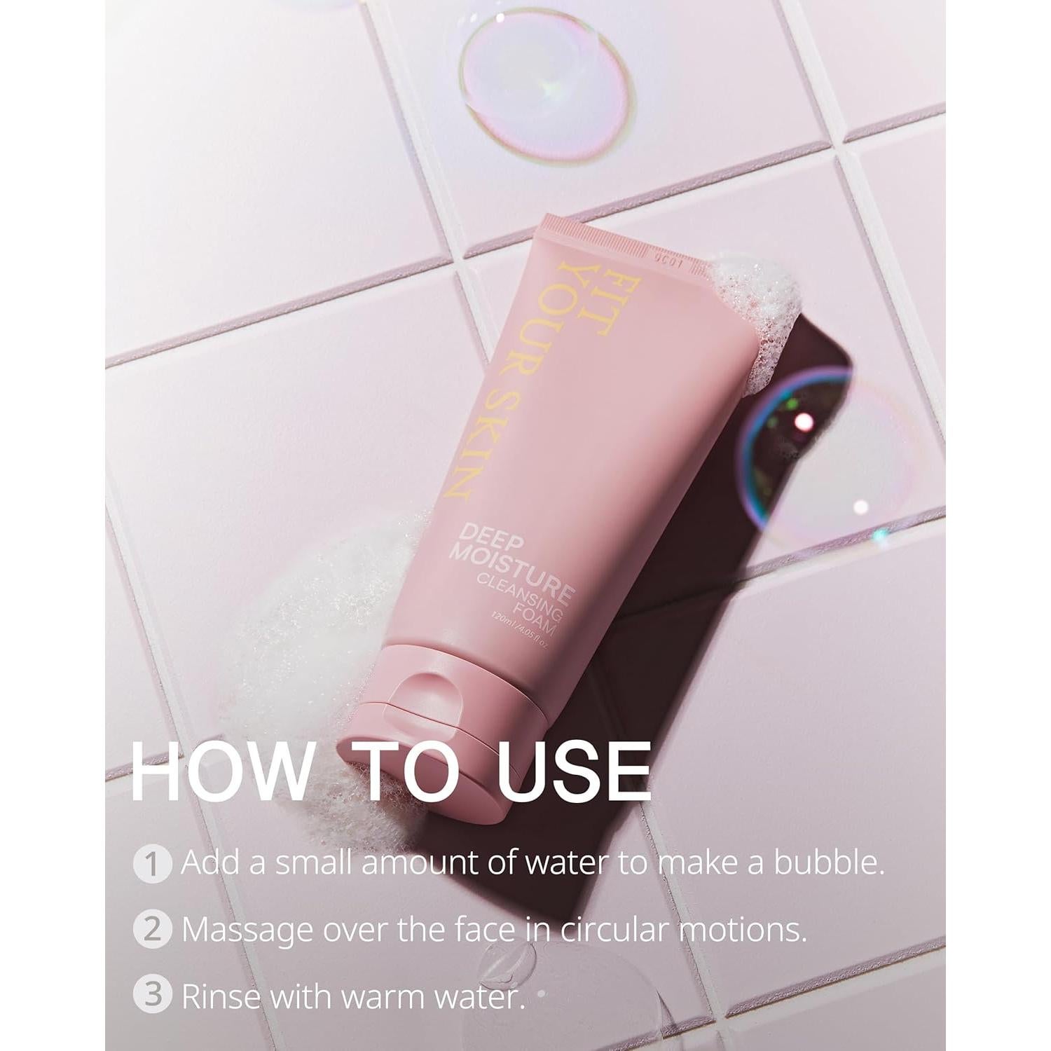 Espuma Limpiadora Facial Antioxidante FIT YOUR SKIN 120 ml