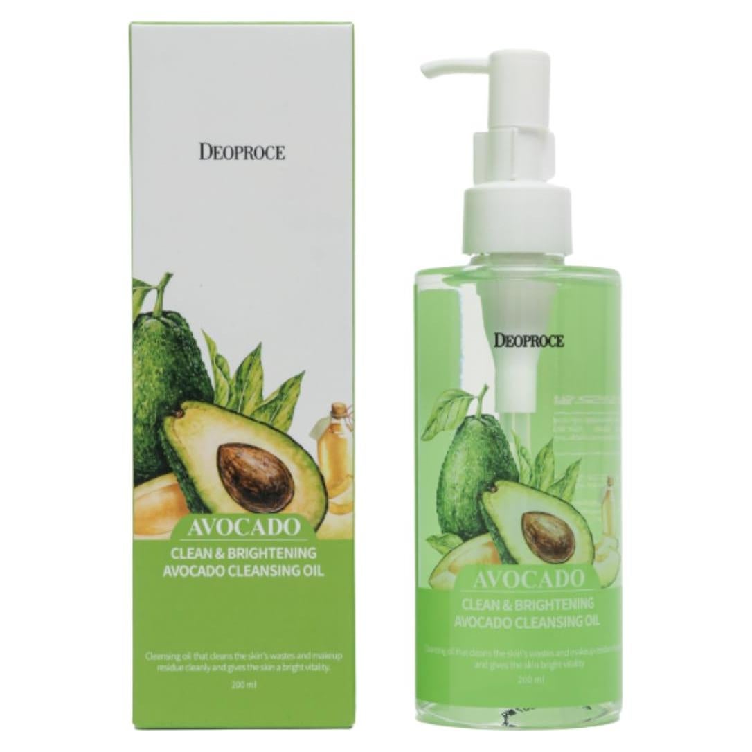 Aceite Limpiador Deoproce Aguacate 200ml - Hidratante y Suave
