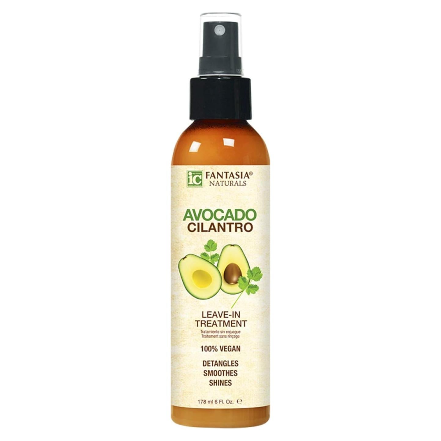 Tratamiento Sin Enjuague Aguacate y Cilantro Fantasia 178ml