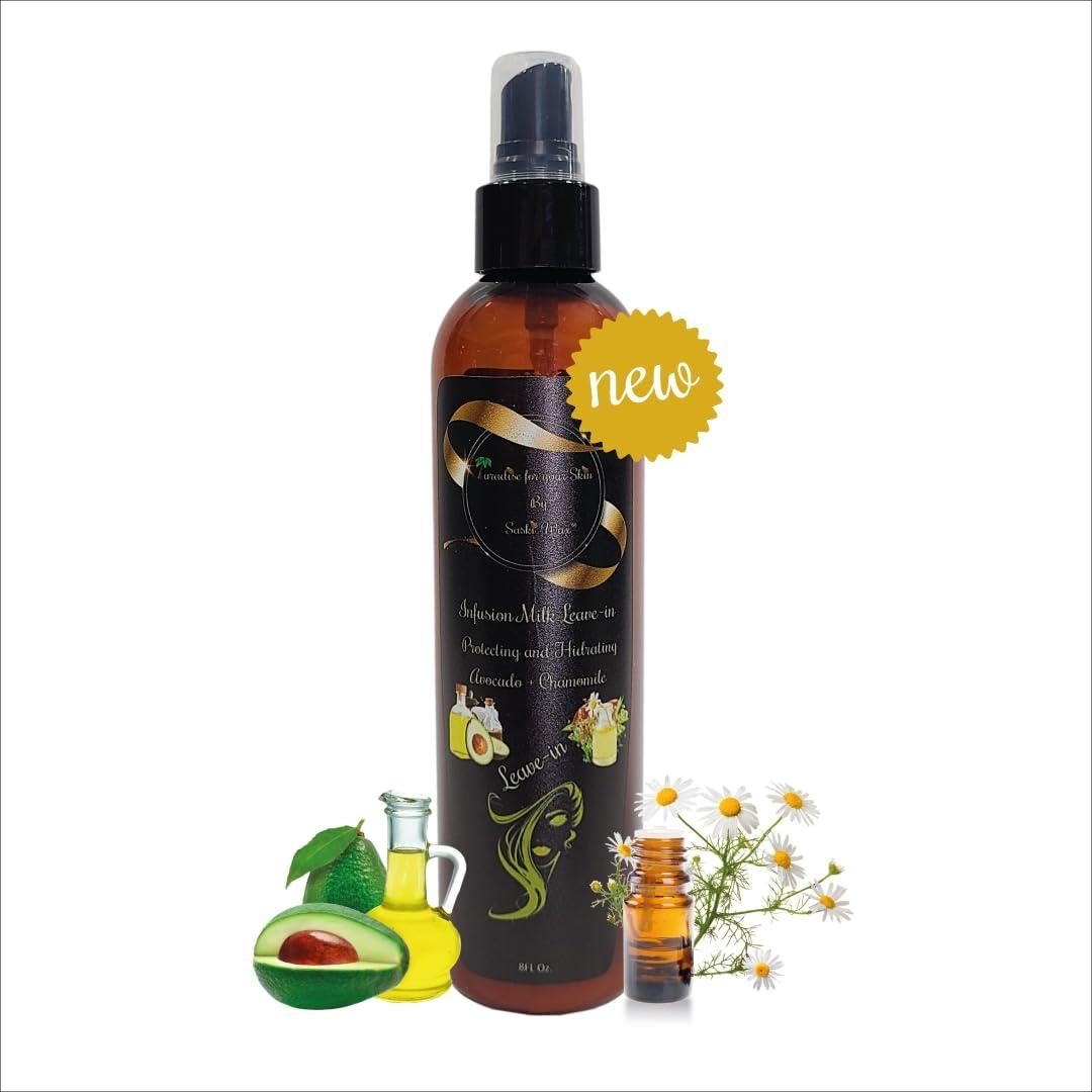 Acondicionador sin enjuague Saski Wax Aguacate y Manzanilla 374g