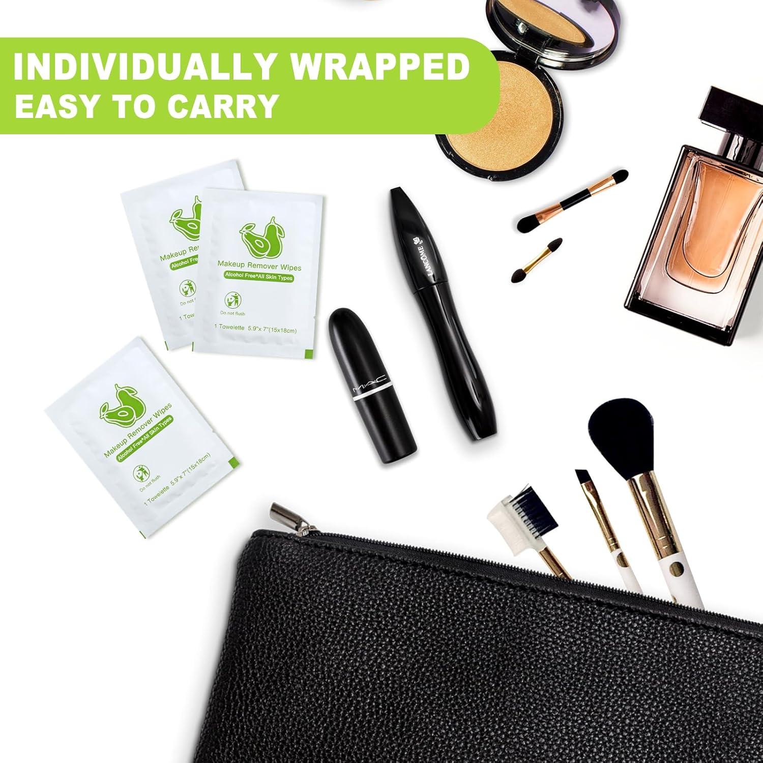 Toallitas Desmaquillantes Individuales Twoworld Aguacate 200PCS