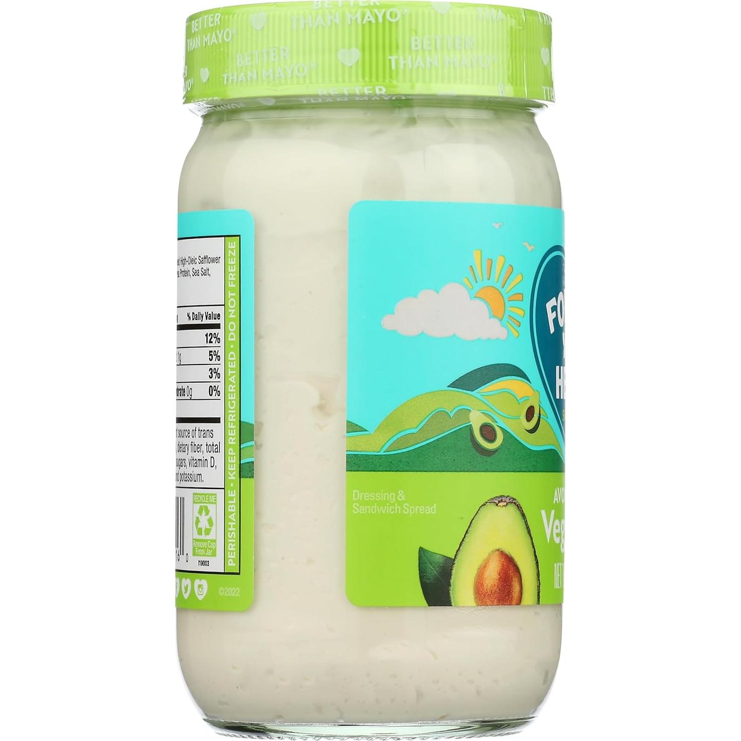Vegenaise Aceite de Aguacate 473ml Sigue Tu Corazón