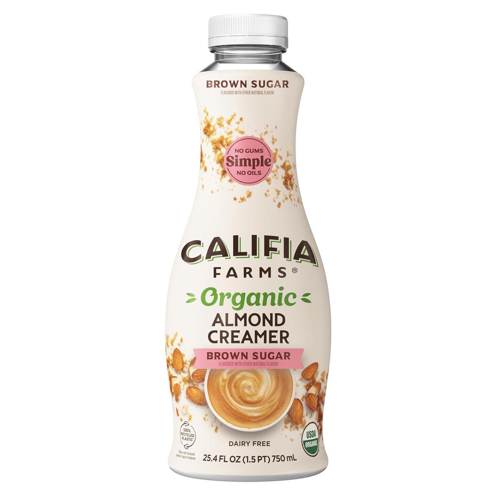 Crema de Café de Almendra Califia Farms 750 ml Orgánica Vegana
