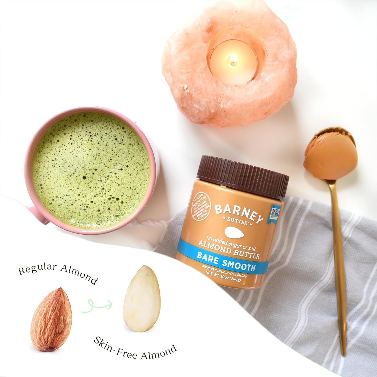 Mantequilla de Almendra Barney Butter 283g Suave Natural Sin Azúcar