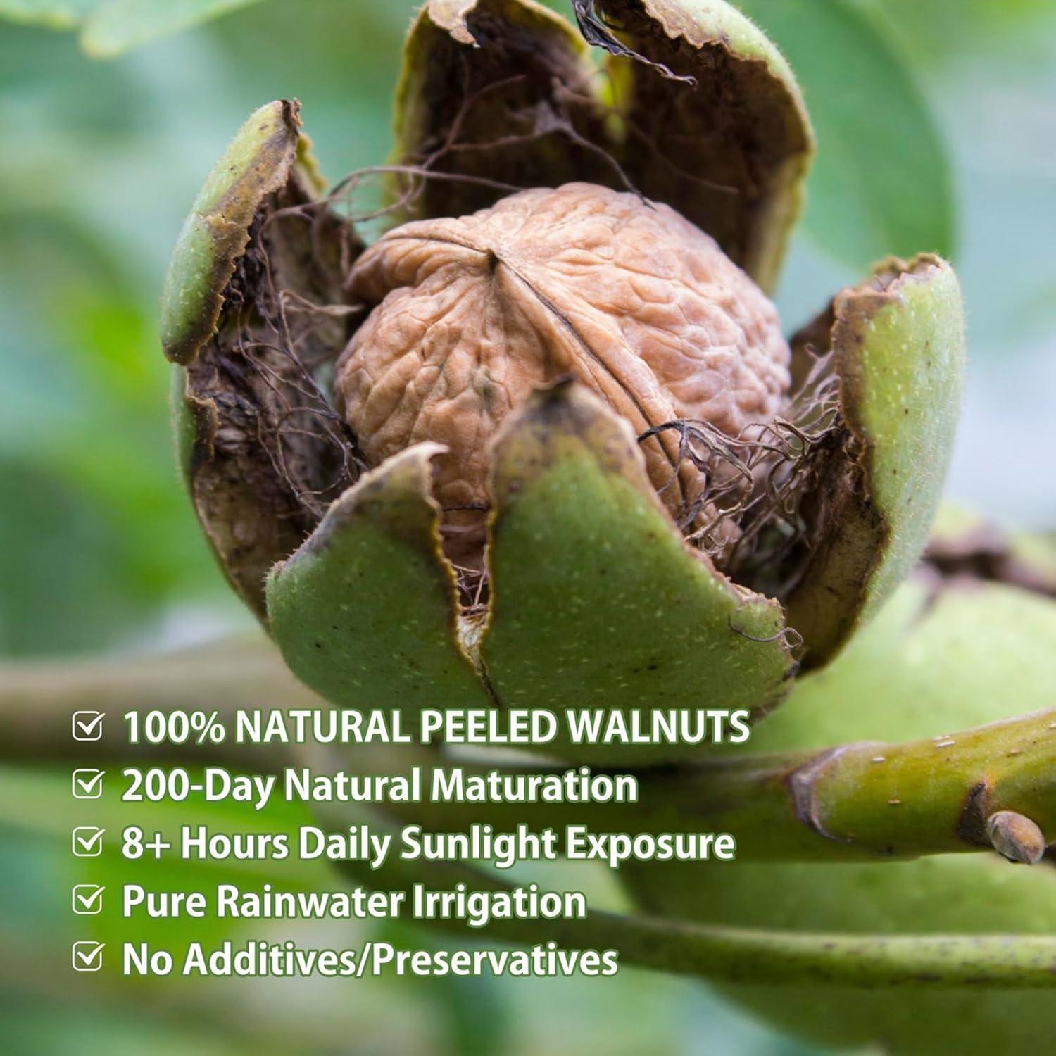 Nueces Peladas Naturebliss 99.22 g - Snack Saludable Sin Sal