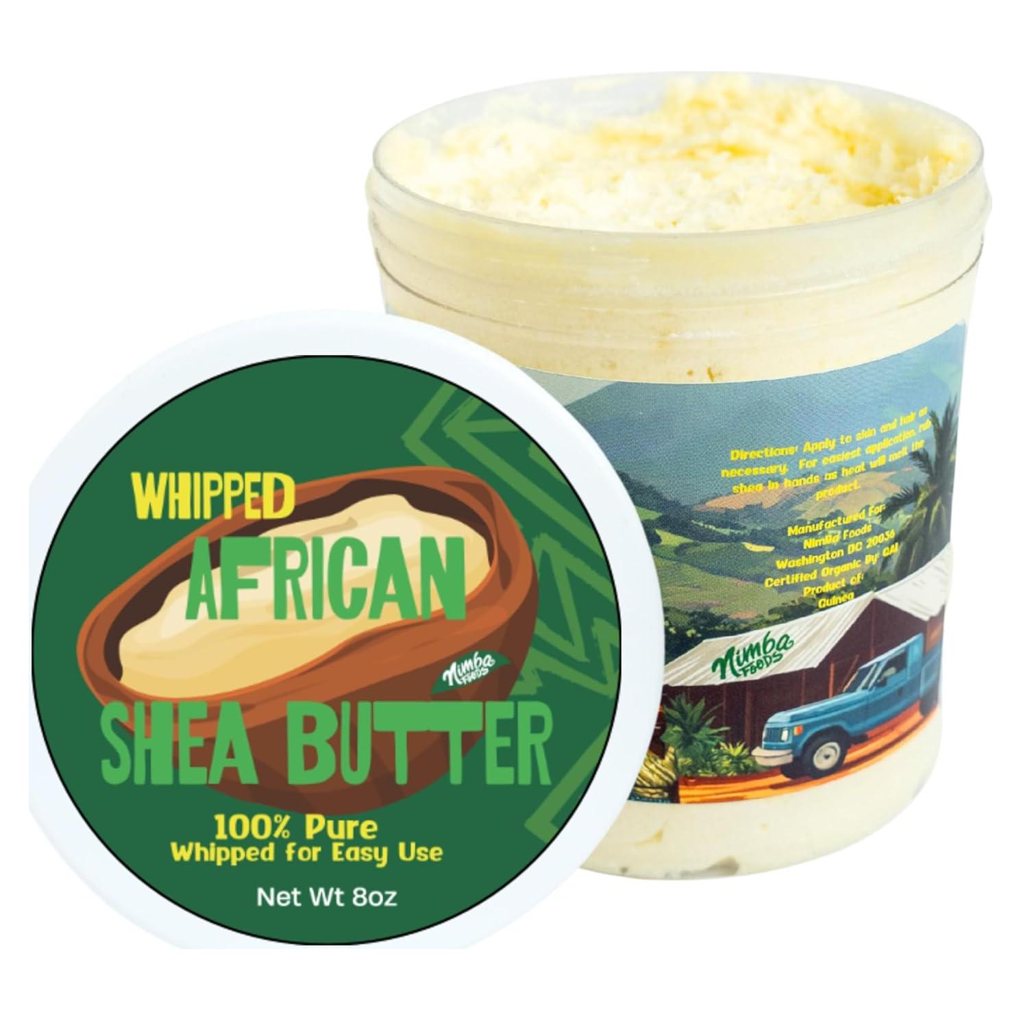 Manteca de Karité Batida 100% Pura Nimba 226.8g - Hidratante Multifuncional