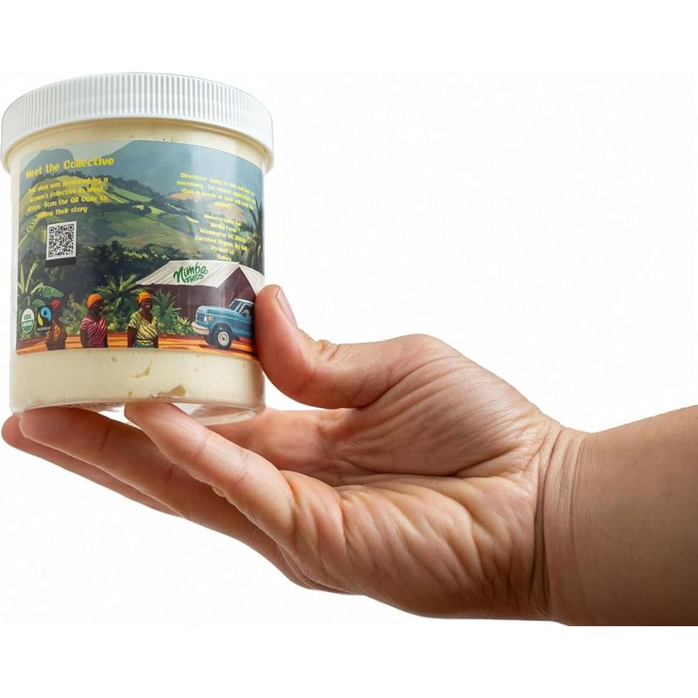 Manteca de Karité Batida 100% Pura Nimba 226.8g - Hidratante Multifuncional