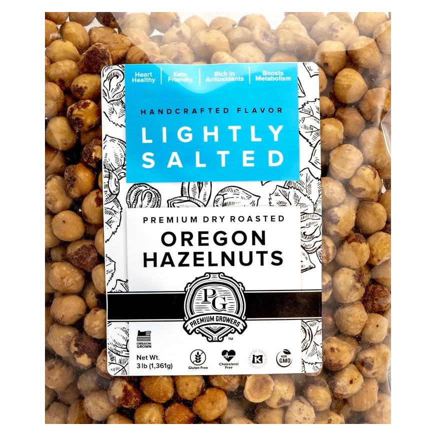 Avellanas Tostadas Oregon Farm To Table - 1.36 kg Ligeramente Saladas