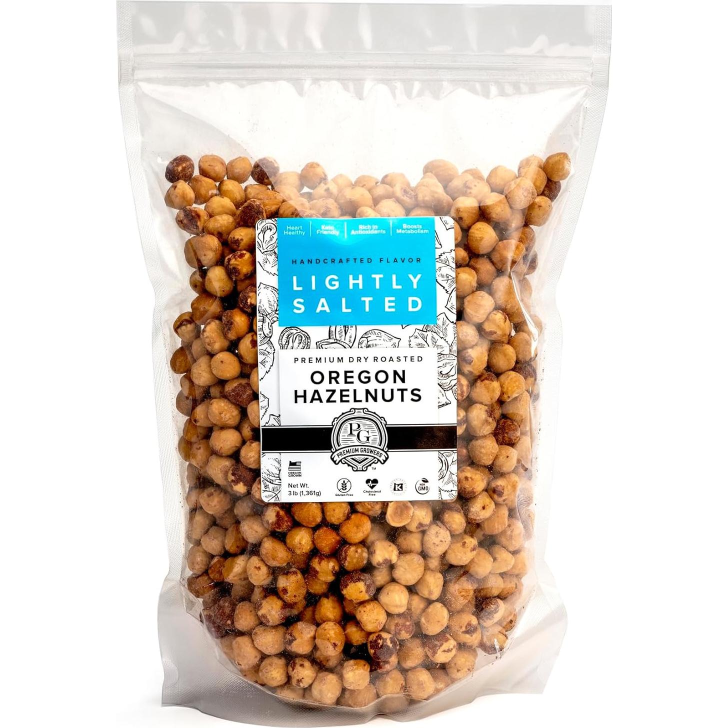 Avellanas Tostadas Oregon Farm To Table - 1.36 kg Ligeramente Saladas