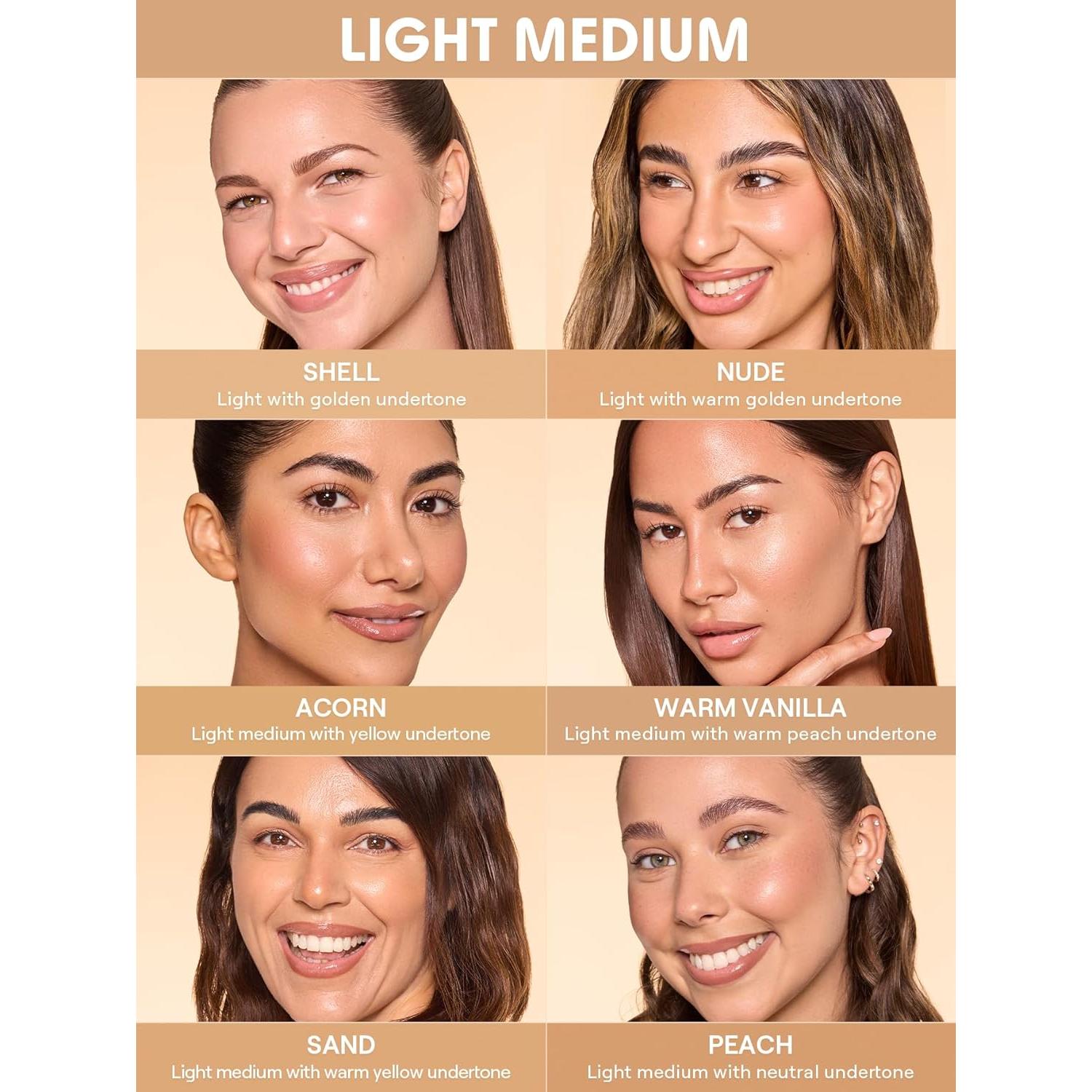 SHEGLAM Tinte de Piel Dew & Done SPF20 Vainilla Cálida 50g