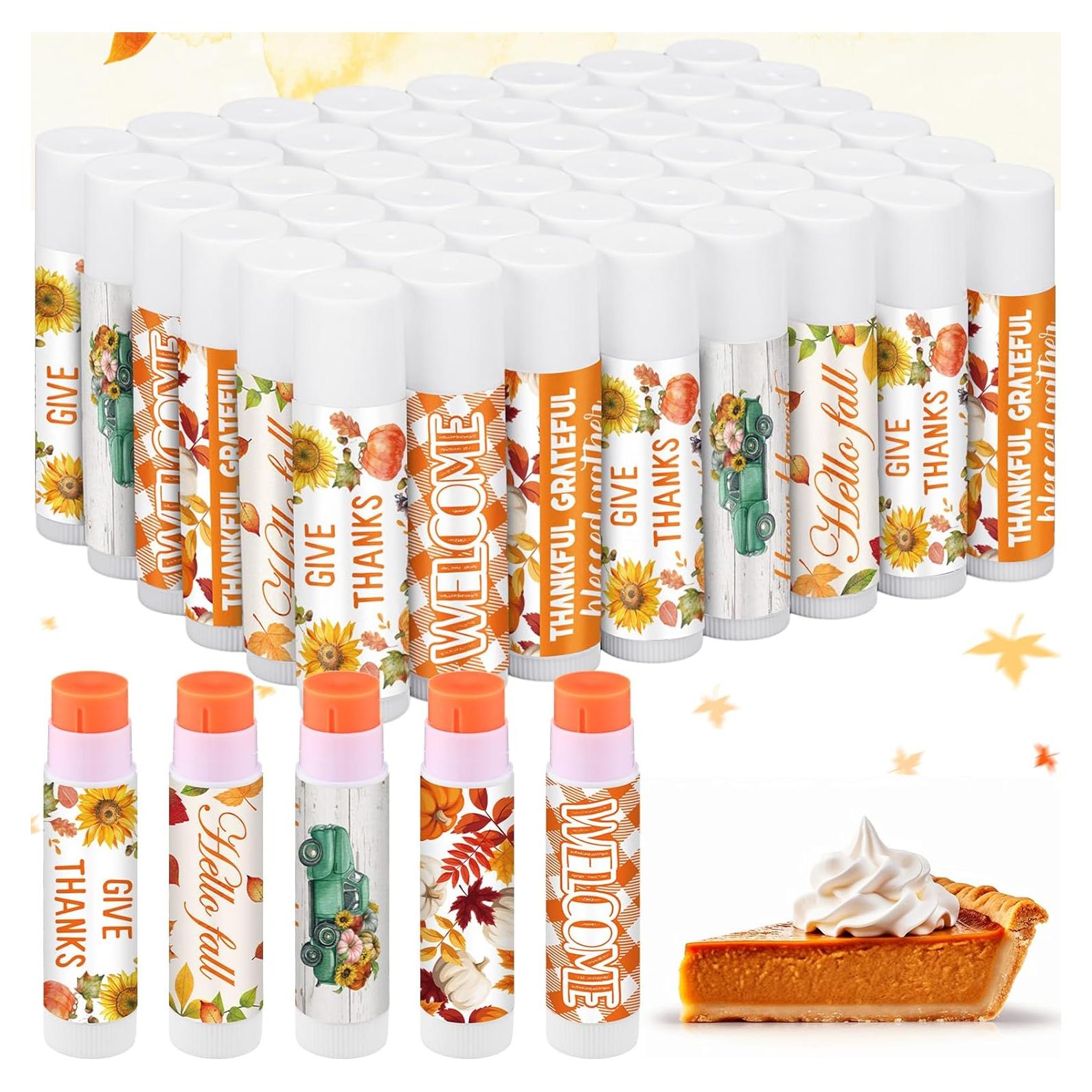 50 Balsamos Labiales Temáticos Otoño Halloween Siifert 4.25g