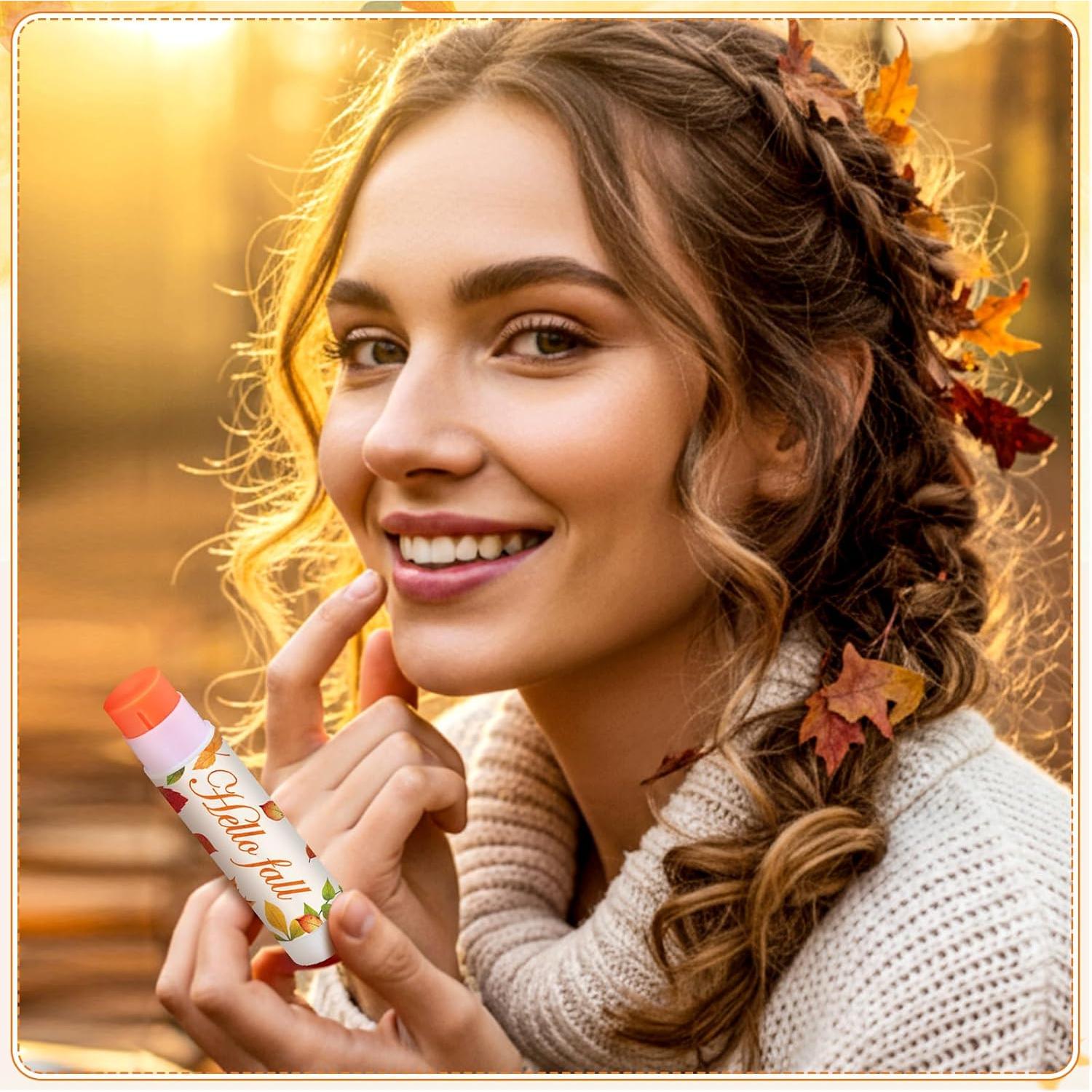 50 Balsamos Labiales Temáticos Otoño Halloween Siifert 4.25g