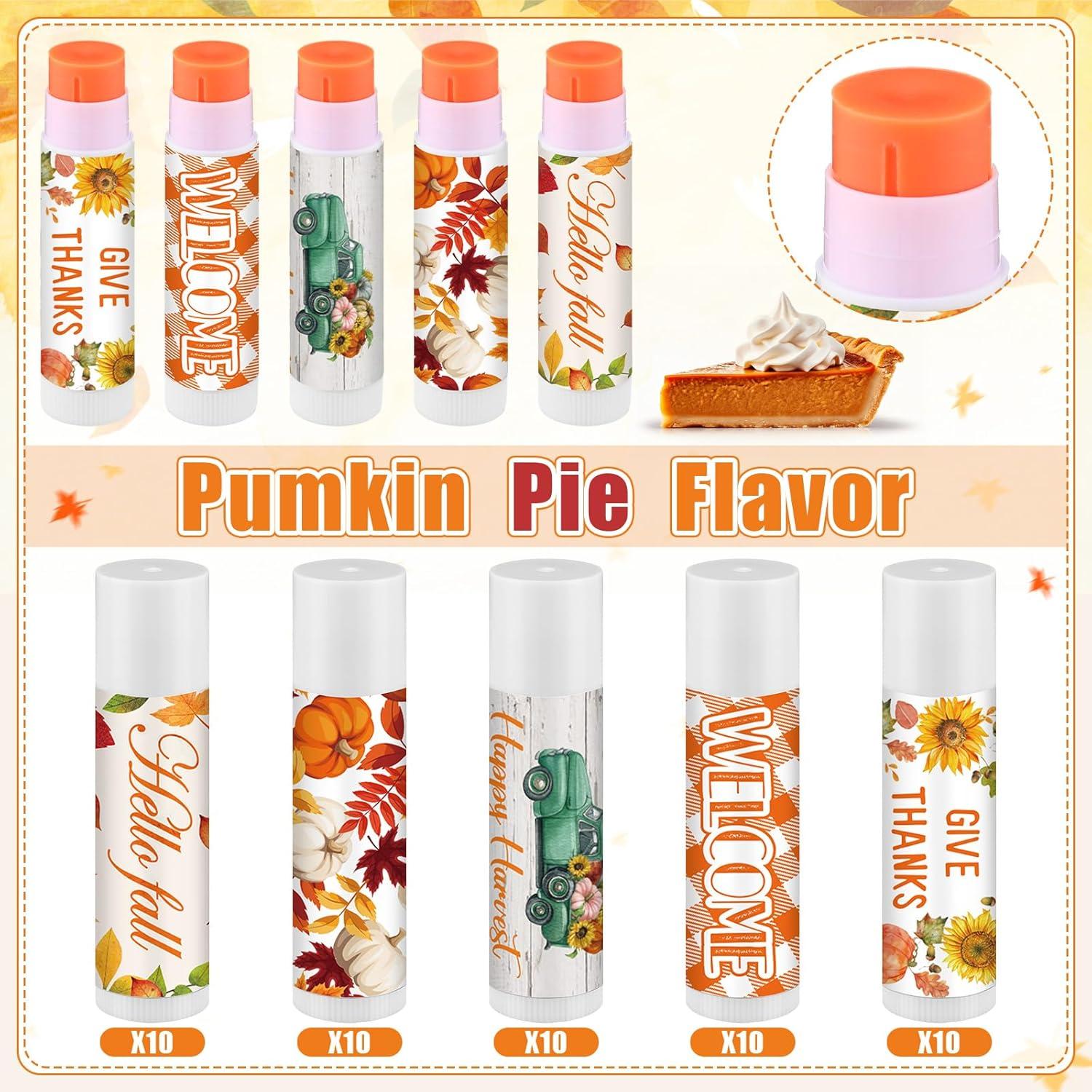 50 Balsamos Labiales Temáticos Otoño Halloween Siifert 4.25g