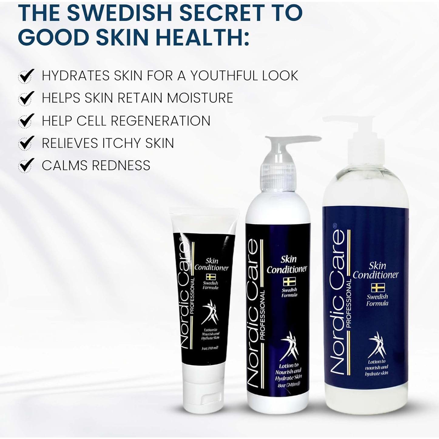 Loción Acondicionadora Nordic Care 226.8 g - Hidratante Piel Seca