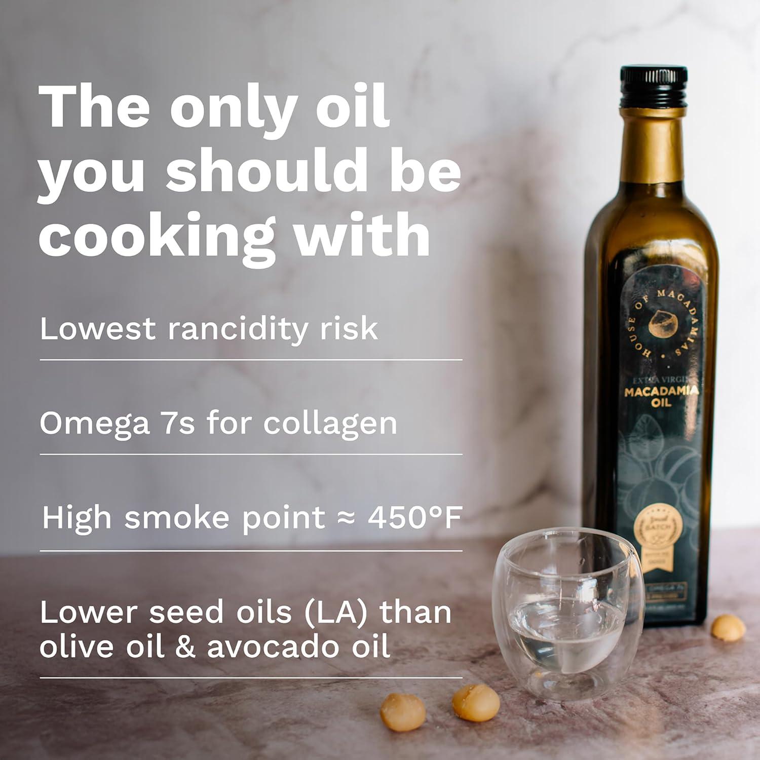 Aceite de Macadamia Casa de Macadamias 500 ml Prensado en Frío