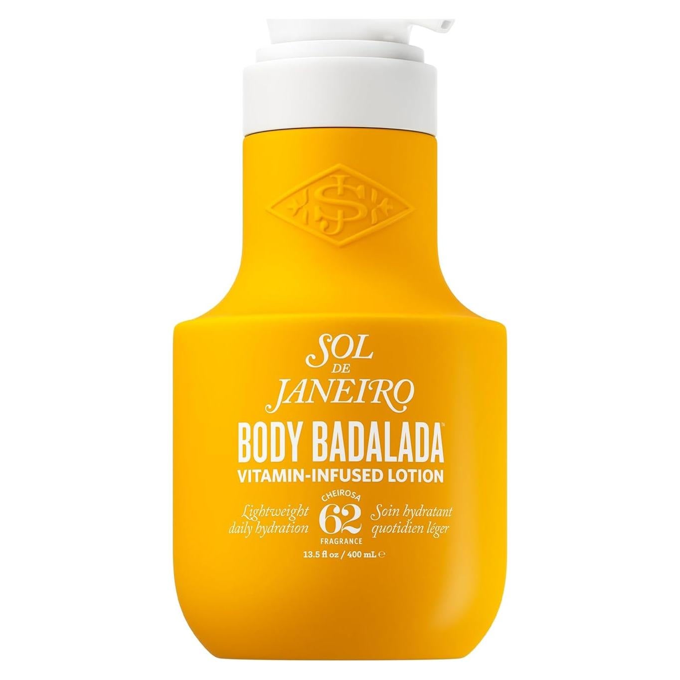 Loción Corporal Badalada Sol de Janeiro 400 ml - Hidratante y Exfoliante