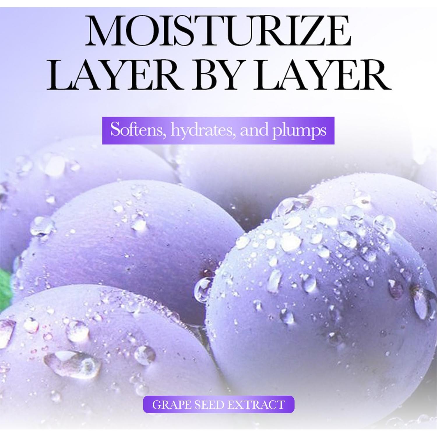 Crema Facial Hidratante Semilla de Uva WHHWM 48g Antienvejecimiento