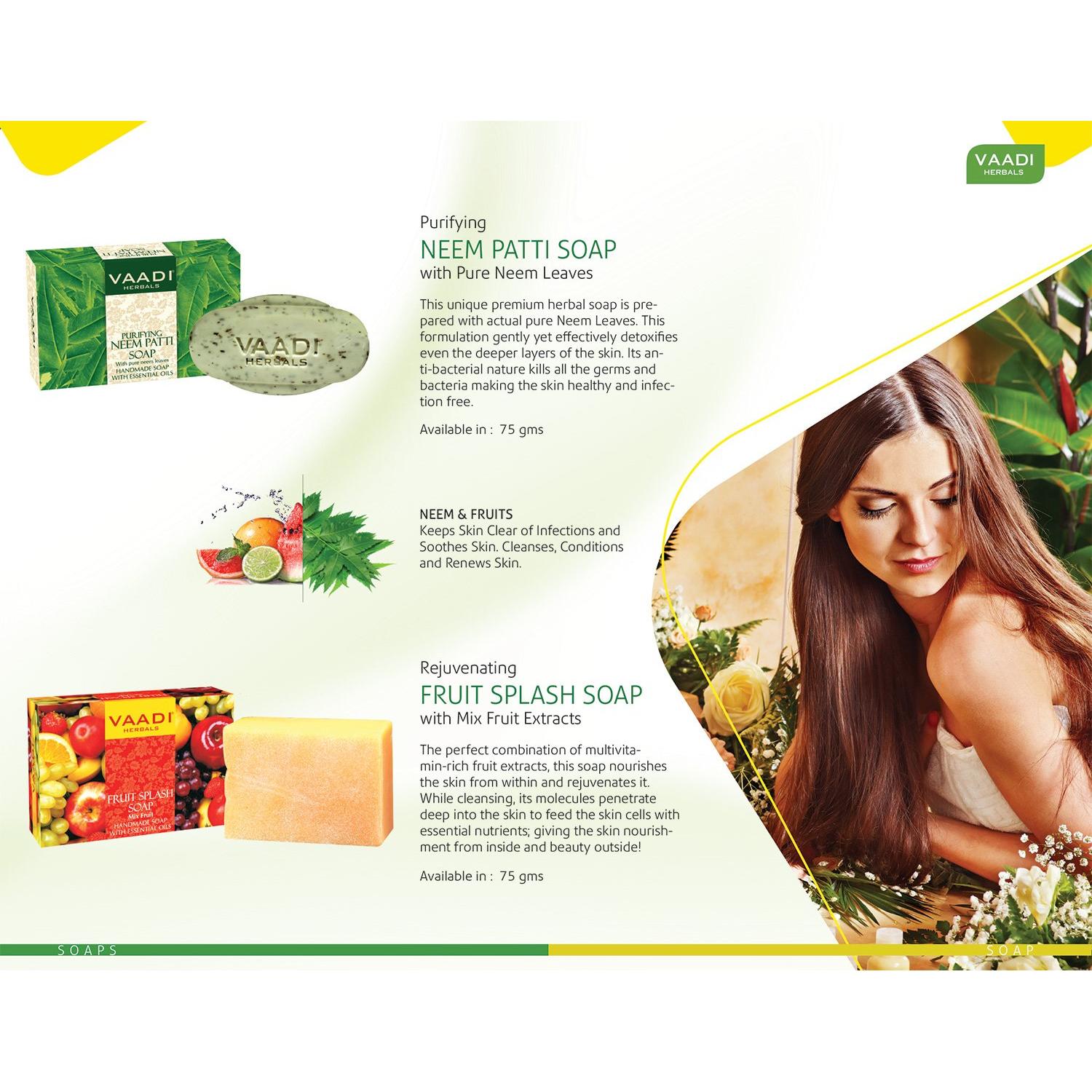 Crema Hidratante Papaya Vaadi Herbals 300g (Paquete de 2)