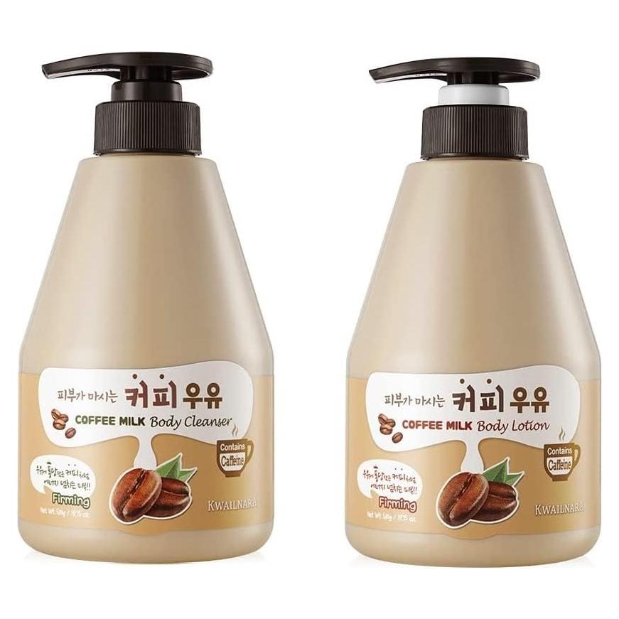 Conjunto Gel de Ducha y Loción Corporal WELCOS Café 560g