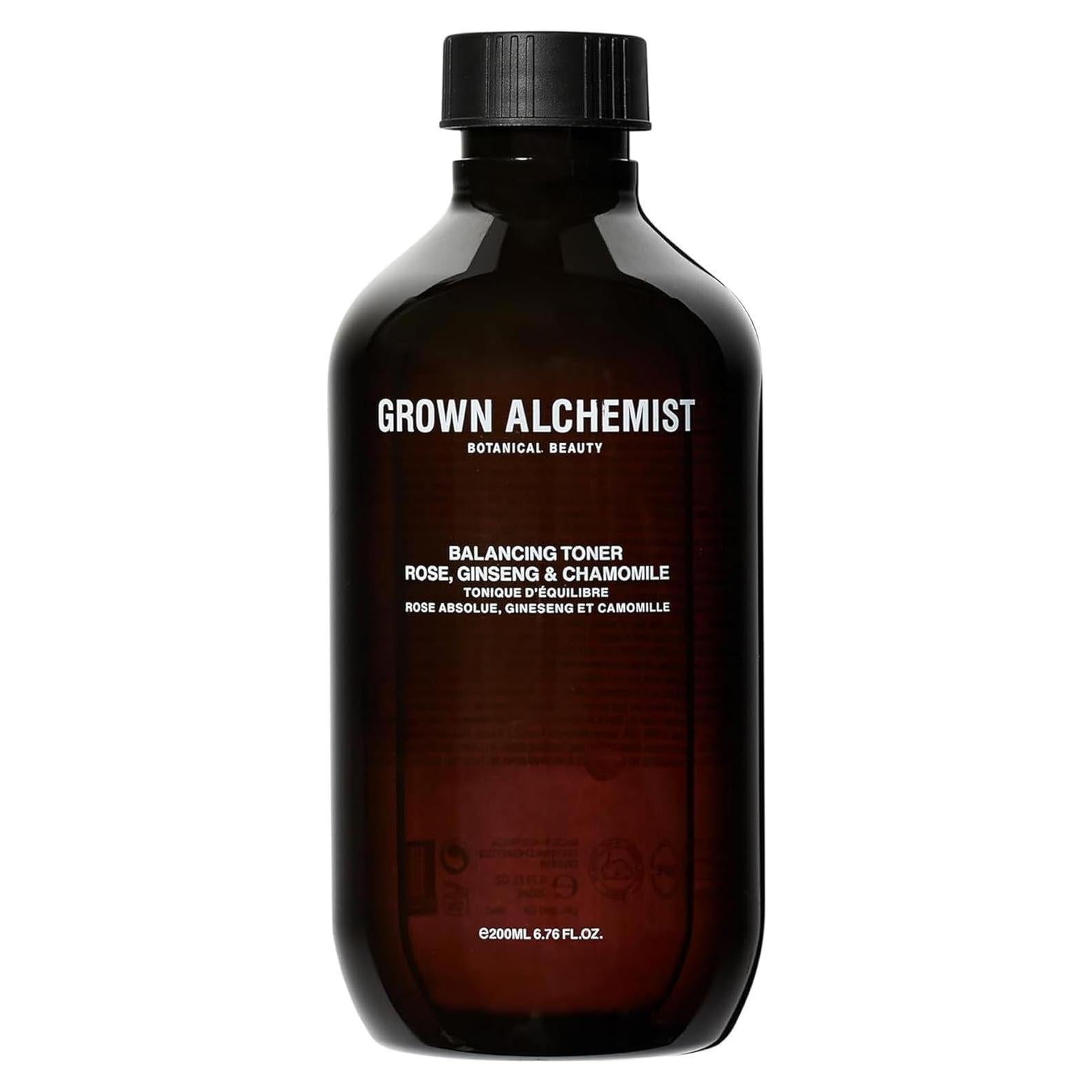 Tónico Equilibrante Grown Alchemist 200ml Sin Alcohol Rosa Ginseng