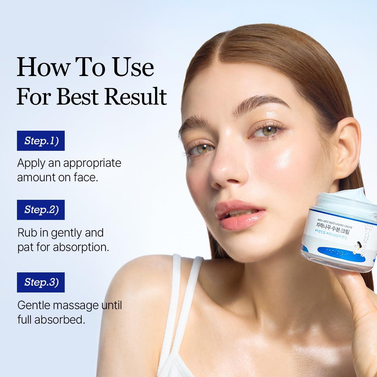 Set de Recarga Crema Hidratante Round Lab 160ml - Piel Sensible