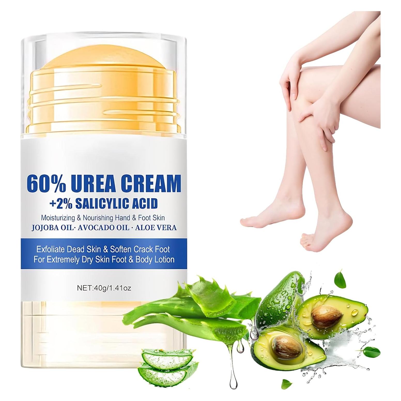 Crema para Pies Lingyun 60% Urea Hidratante y Reparadora