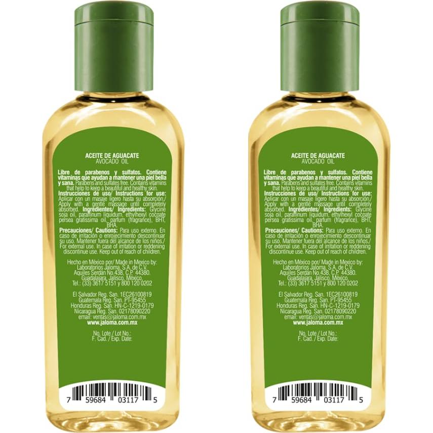 Aceite de Aguacate Jaloma 236 ml Enriquecido con Vitaminas