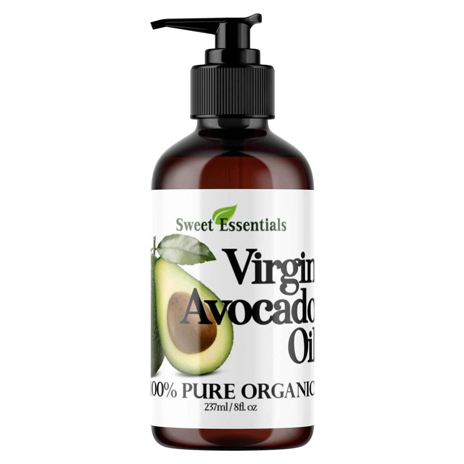 Aceite de Aguacate Virgen Orgánico Sweet Essentials 226g
