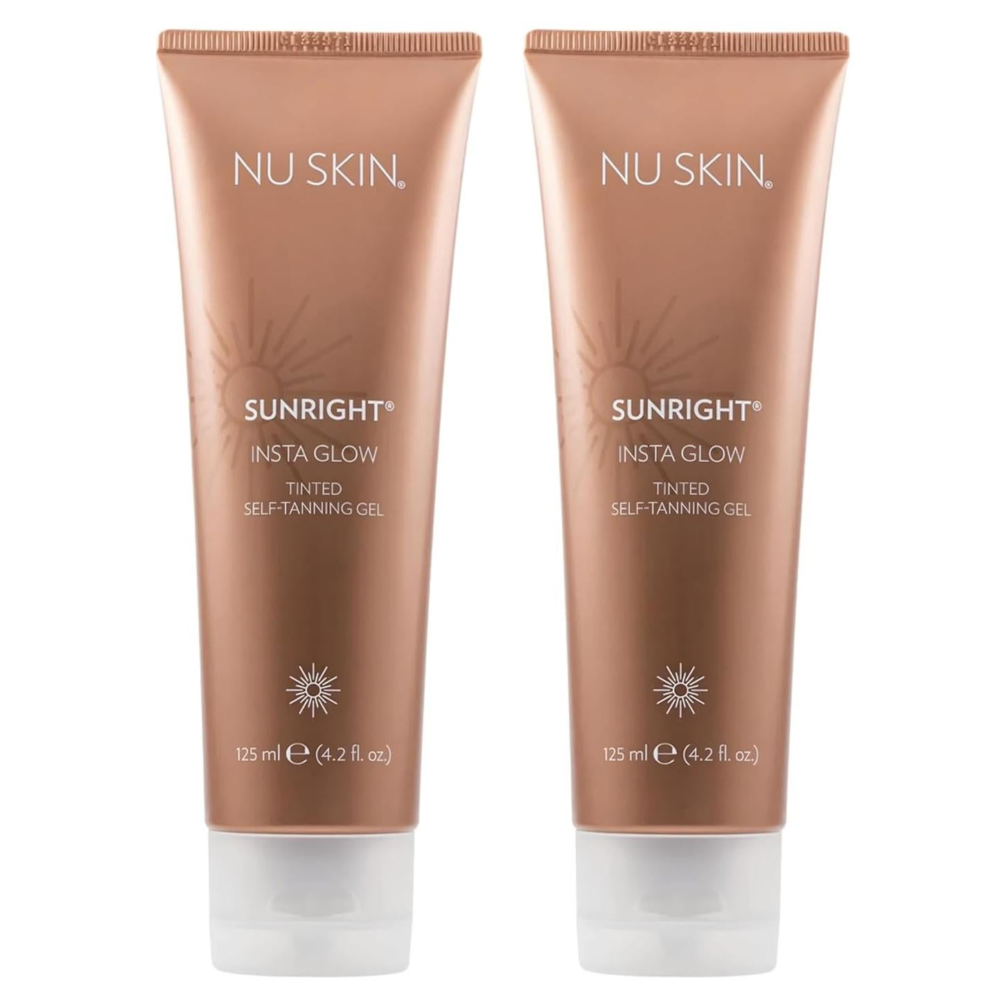 Gel Autobronceador Nu Skin Insta Glow 119 g x 2 | Bronceado Natural