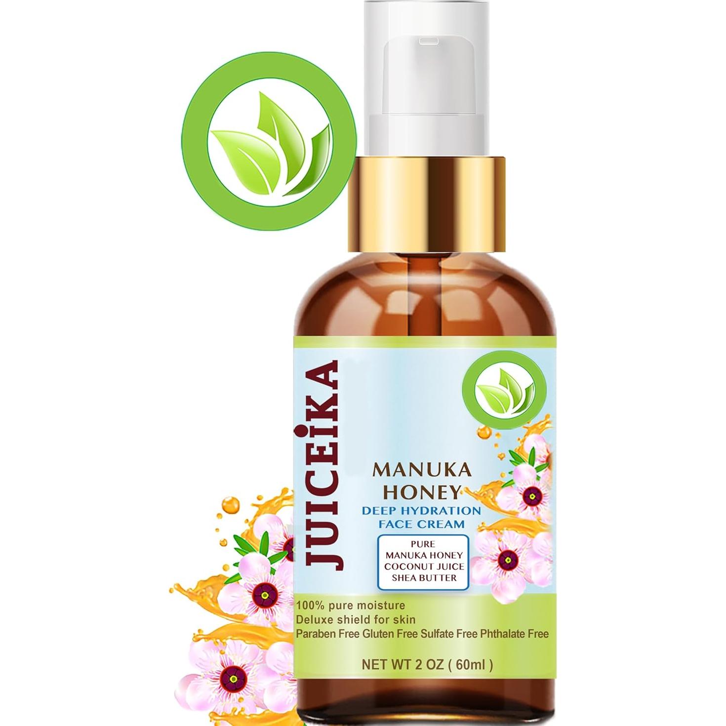 Crema Hidratante Profunda Juiceika Miel Manuka 60 ml