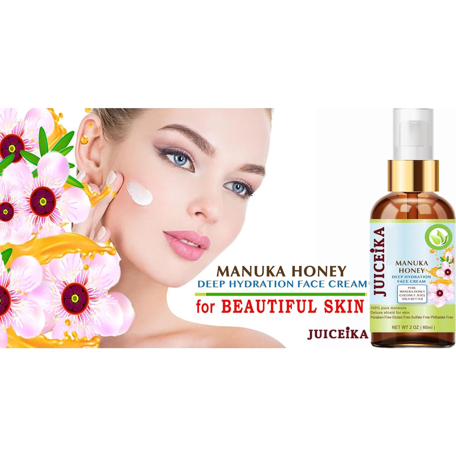 Crema Hidratante Profunda Juiceika Miel Manuka 60 ml