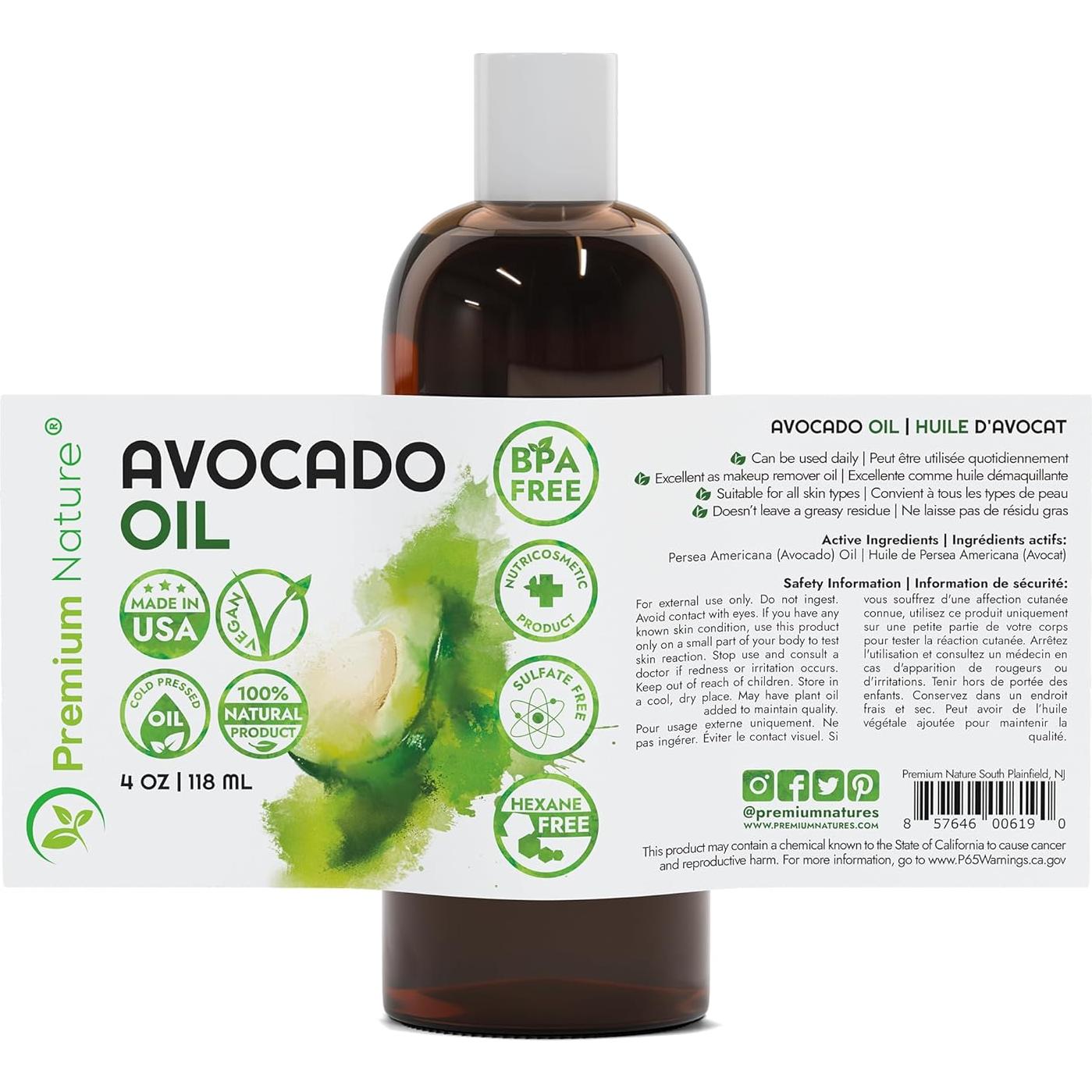 Set de Aceites Portadores Premium Nature - 4 Piezas 120ml