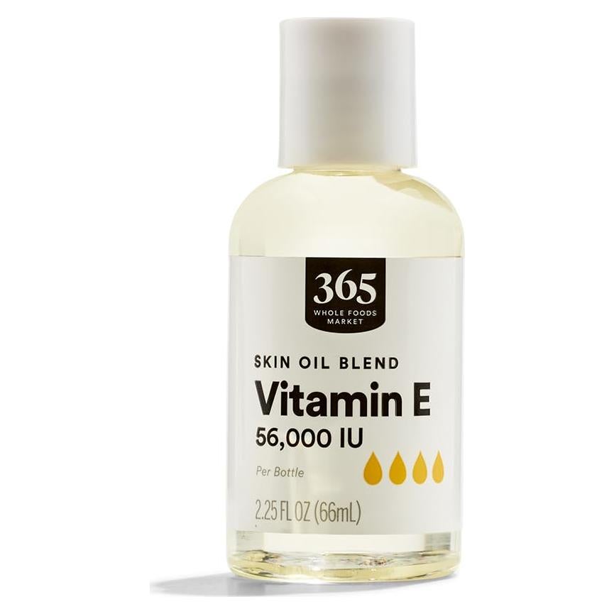 Aceite de Piel de Vitamina E 365 - 66.5 ml, Libre de Parabenos
