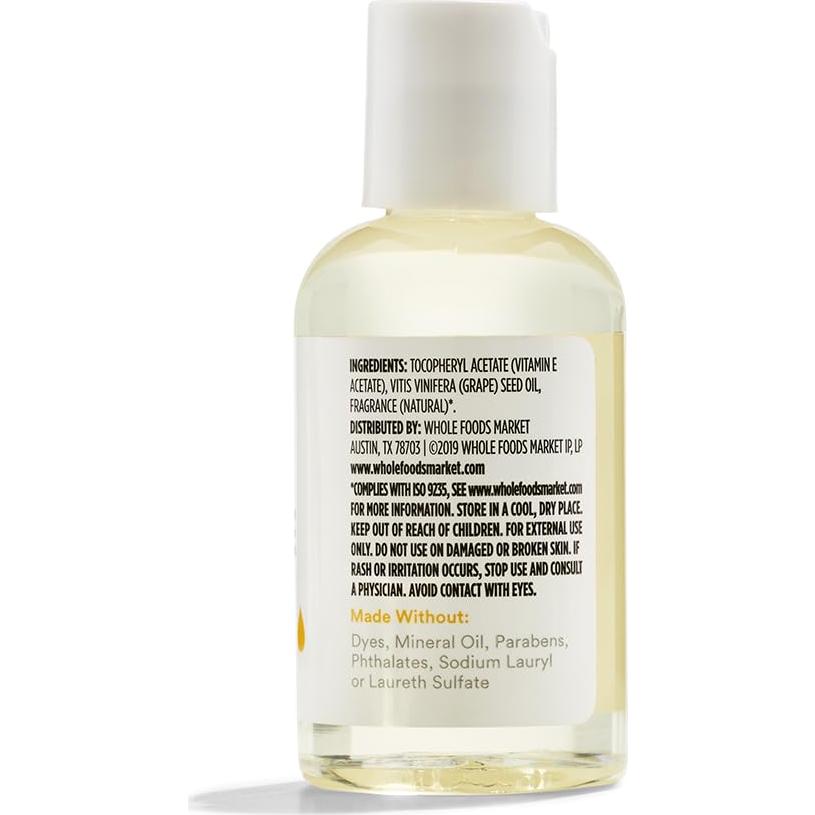 Aceite de Piel de Vitamina E 365 - 66.5 ml, Libre de Parabenos