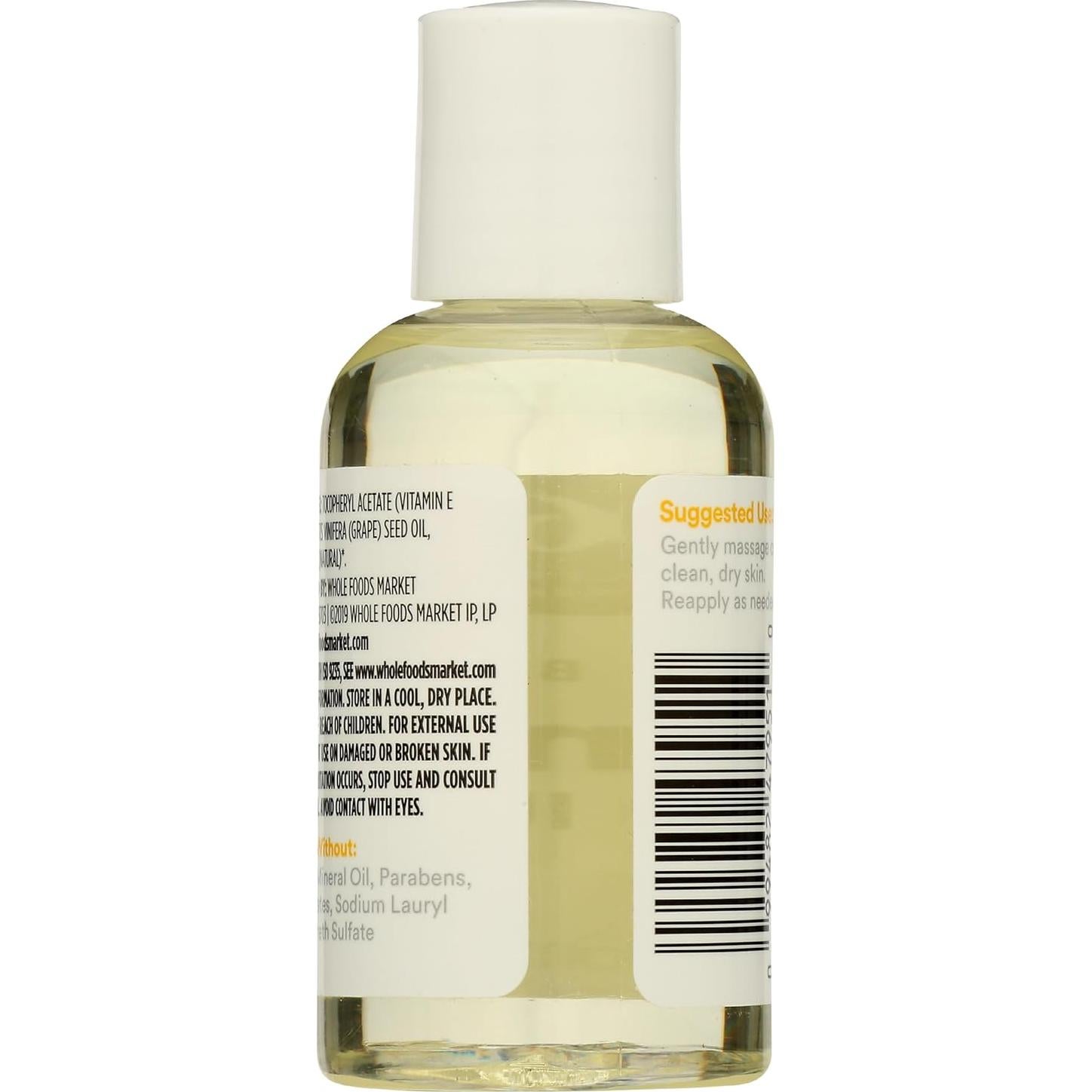 Aceite de Piel de Vitamina E 365 - 66.5 ml, Libre de Parabenos