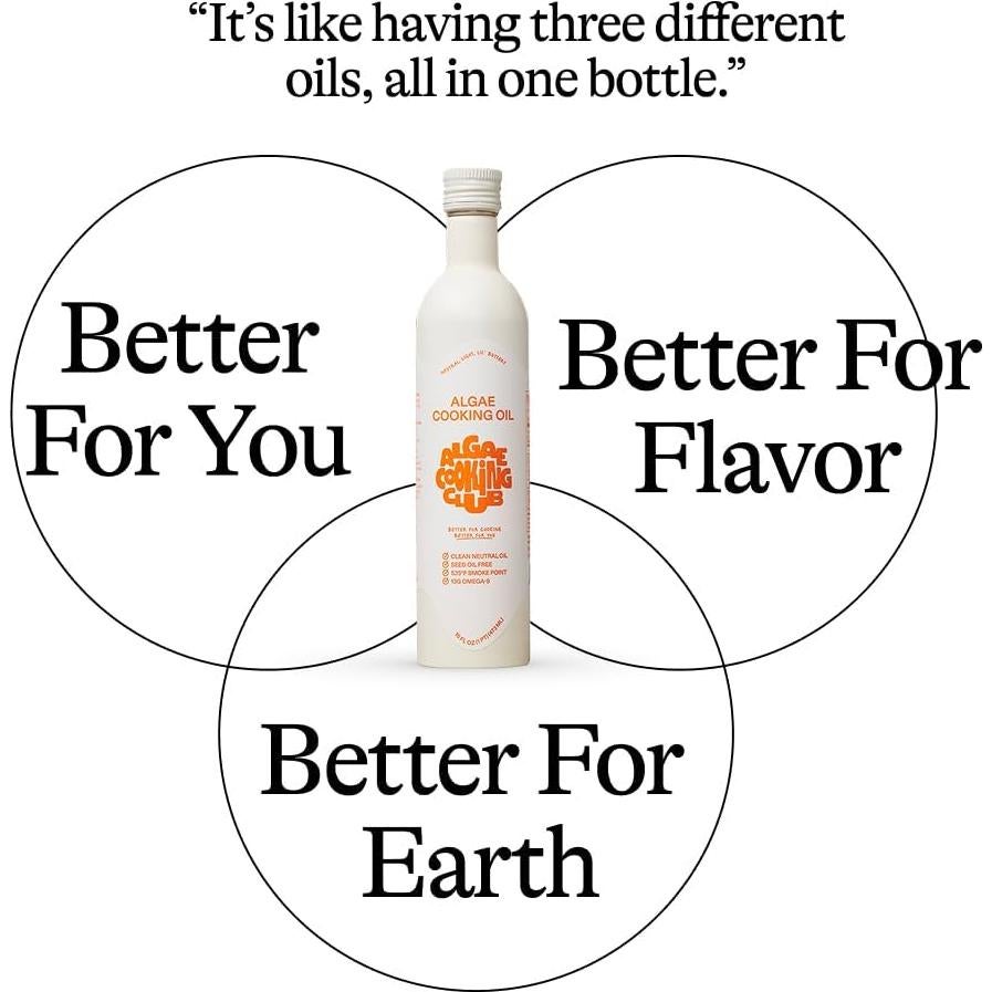 Aceite de Cocina de Algas Club de Cocina de Algas 473 ml