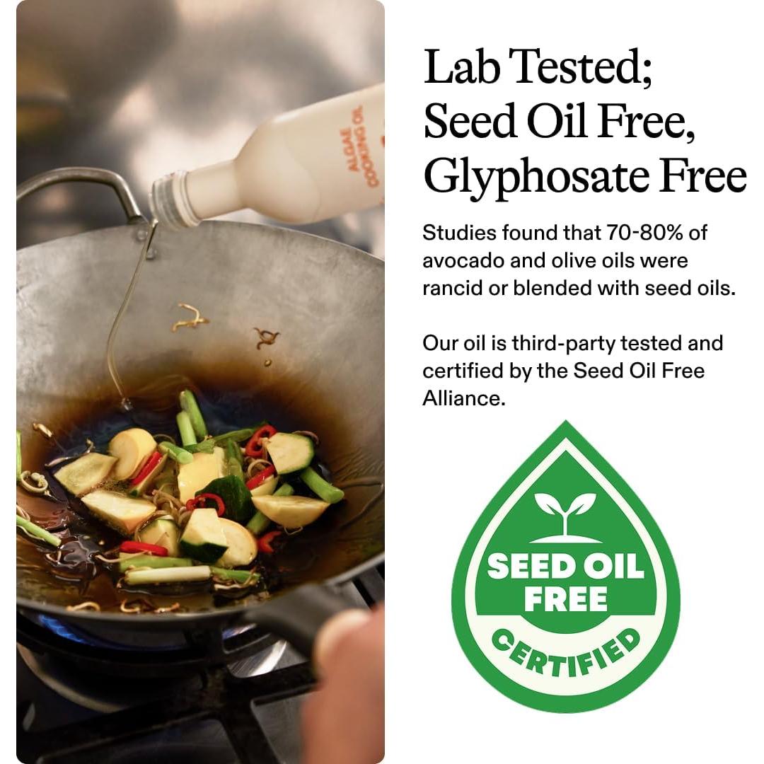 Aceite de Cocina de Algas Club de Cocina de Algas 473 ml