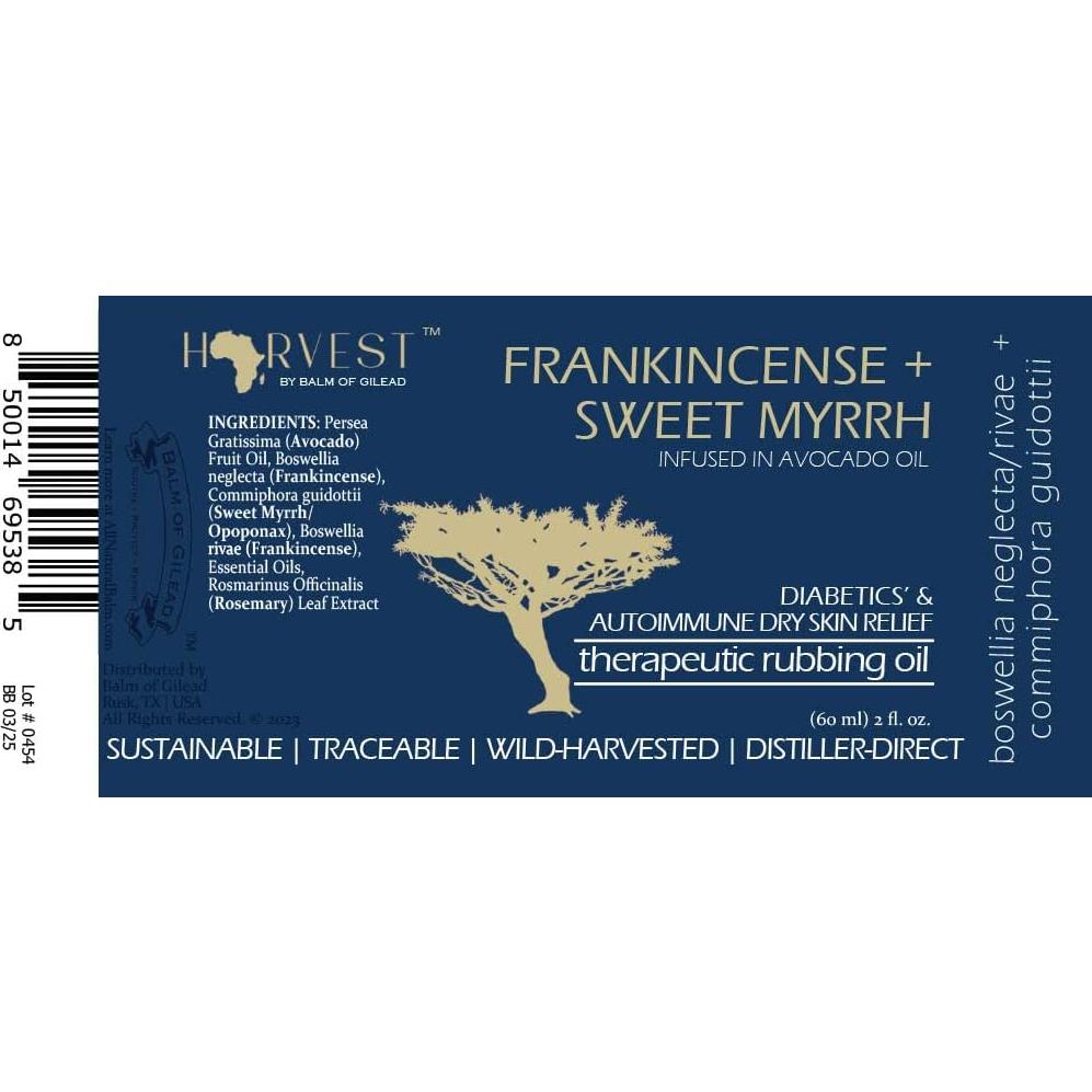 Bálsamo de Gilead Aceite Terapéutico 59 ml - Incienso y Mirra