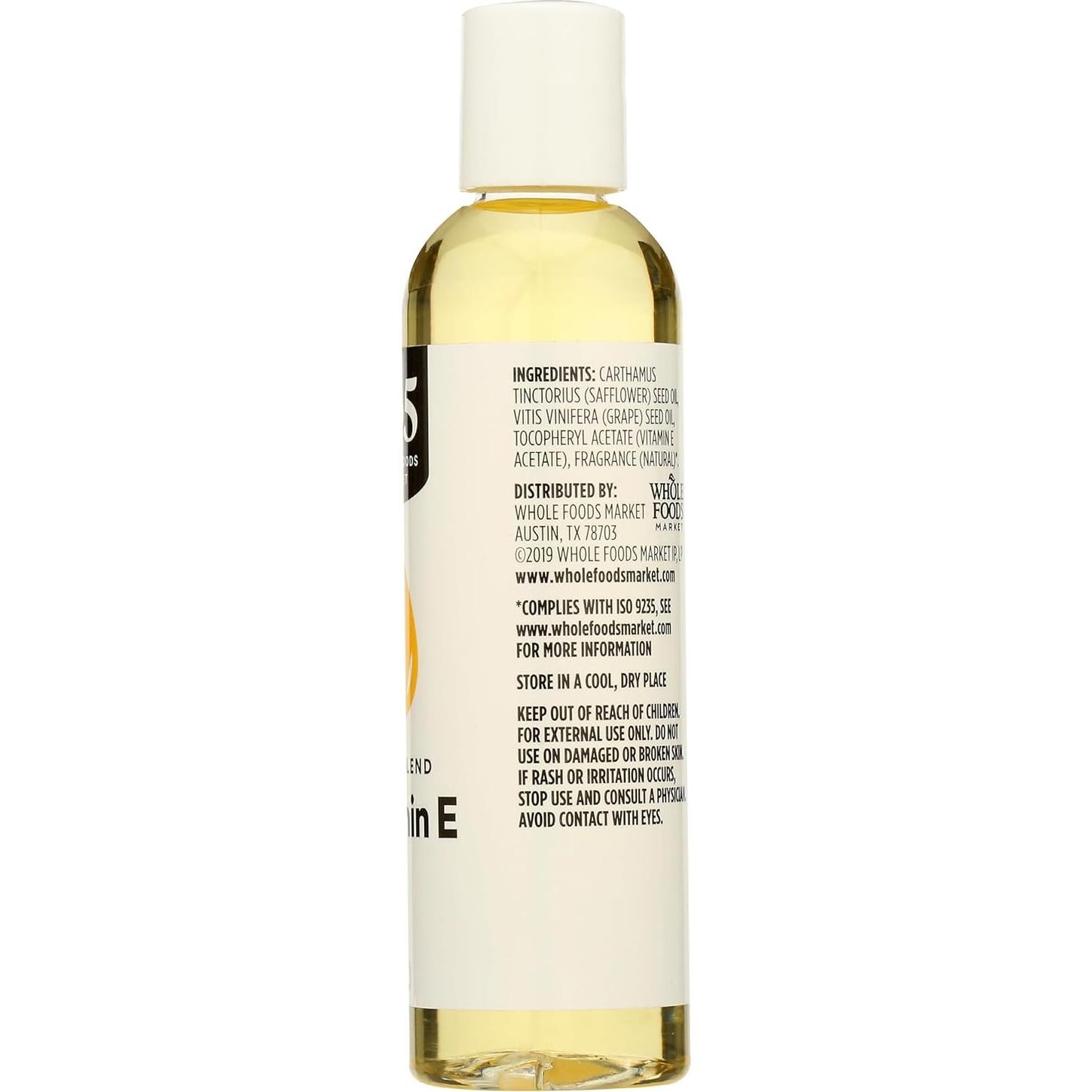 Aceite de Piel de Vitamina E 5000 IU 365 Whole Foods 124 ml