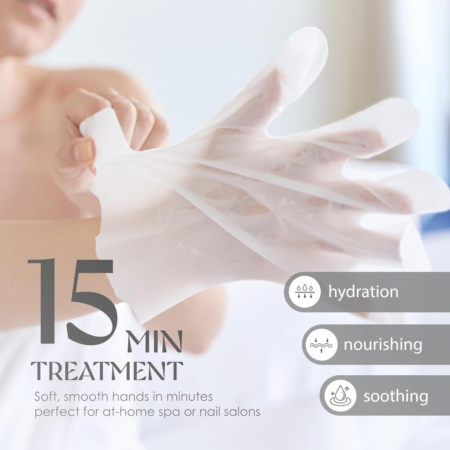 Innerest Guantes Hidratantes de Mano - 6 Pares Aceite de Aguacate