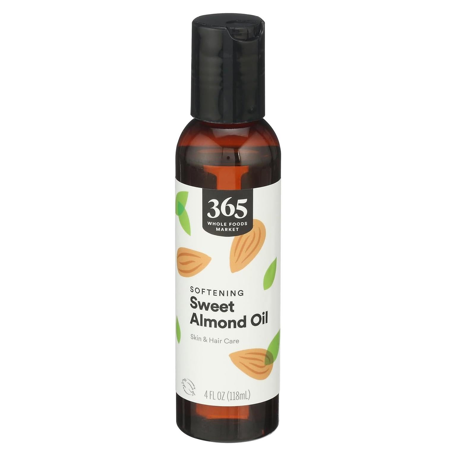 Aceite de Almendra Dulce 365 Whole Foods 118 ml Cuidado Piel y Cabello